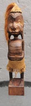 Rzeźba afrykańska, drewno afrykańskie , kobieta, mała figurka. 