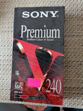 Kaseta VHS SONY Premium E-240