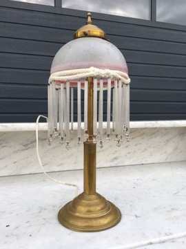 Mosiężna Lampka Nocna Vintage
