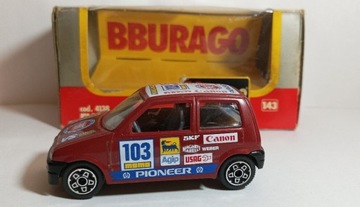 Fiat Cinquecento Rally Bburago burago 1 43 