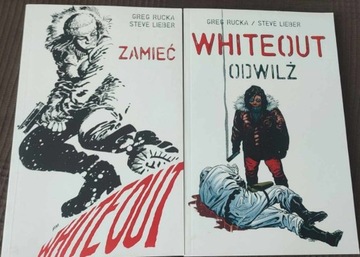 Komiksy Whiteout tomy 1 i 2: Zamieć, Odwilż Rucka