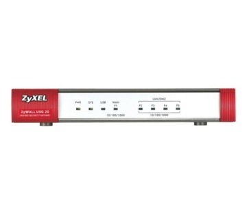Zyxel USG20-VPN (4x100/1000Mbit 1xWAN 1xSFP)