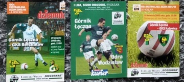 Program Łęczna GKS Bełchatów Odra W. GKS Katowice