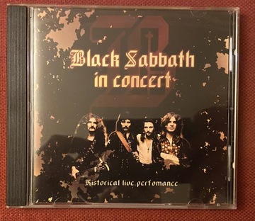 Black Sabbath Black Sabbath in Concert CD