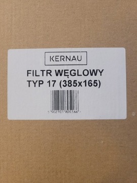 Filtr węglowy  Kernau typ 17 385x165