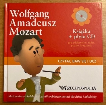 Wolfgang Amadeusz Mozart - książka + płyta CD