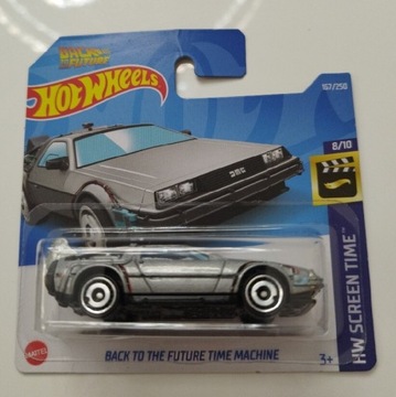 Hot wheels delorian Dmc-12 powrót do przyszłości 