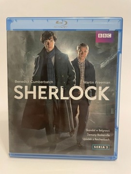 Serial Sherlock Seria 2 Blu-Ray Bluray Lektor PL