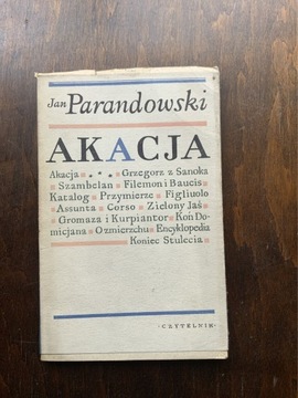 Akacja Opowiadania Jan Parandowski 1967