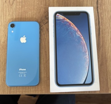 iPhone XR 64GB Niebieski / Super Stan