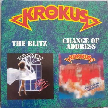 2w1 cd Krokus-Te Blitz+Change Of Address.