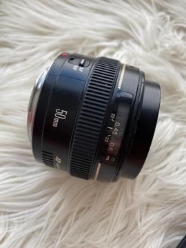 Obiektyw Canon 50mm f: 1,4 