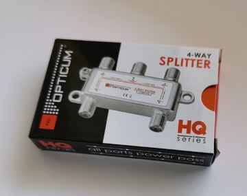 Splitter 4-way Opticum HQ series