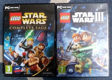 STAR WARS_LEGO CZ.1 i 3  -  PC DVD 