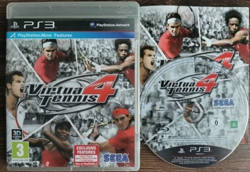 Virtua Tennis 4 na PS3. Komplet. 