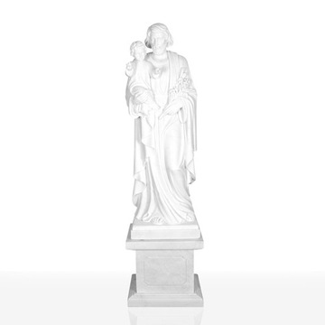Św. Józef - figura marmurowa - 160 cm 
