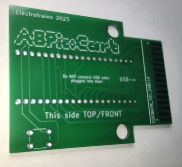 PCB A8 Pico Cart cart +Raspberry Pi Pico RP2040