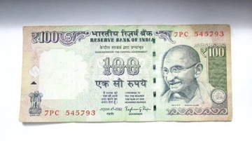 100 Rupi 2015 r.  Indie