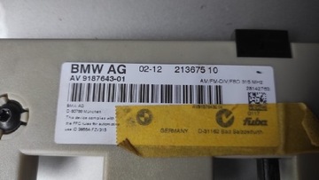 Moduł diversity wzmacniacz antenowy BMW 2136751