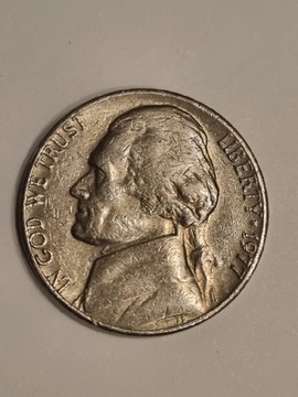 FIVE CENTS 1977 LIBERTY-JEFFERSON