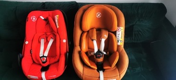 Foteliki Maxi Cosi 0-4 lata + bazą ISOFIX 