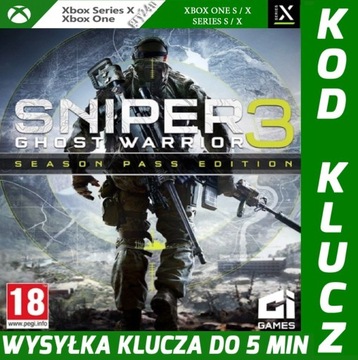 Sniper Ghost Warrior 3 + Season Pass Edition KLUCZ