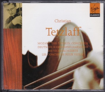 Mozart / 5 Violin Concertos / Tetzlaff  2CD