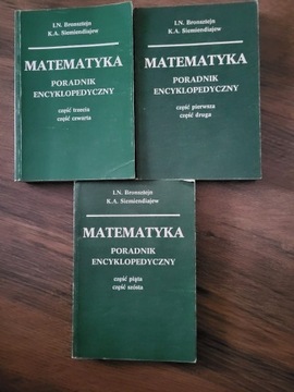 MATEMATYKA PORADNIK ENCYKLOPEDYCZNY CZ. 1-6