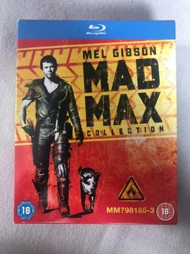 MAD MAX Kolekcja 1-3 Blu-ray 