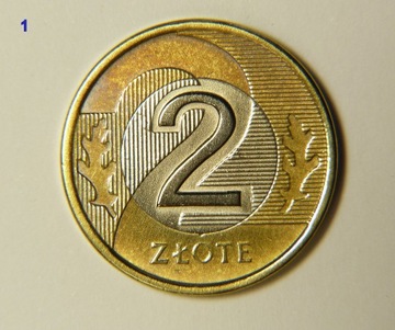 Moneta 2 złote 2007r 