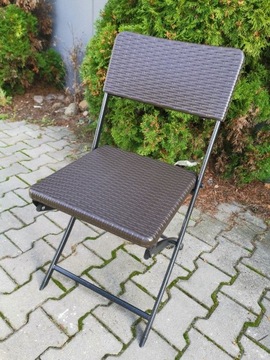 Krzesło ogrodowe składane pakiet-2 szt