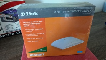 D-LINK DGS-1008D 8 port switch 