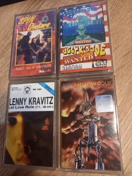 Beck,Spin Doctors,Ugly Kid Joe,Kravitz - 4 kasety