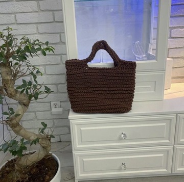 Torebka Crochet shopper bag 