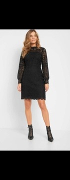 Sukienka koronkowa czarna Orsay rozmiar 36