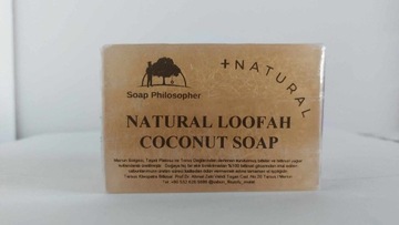 Naturalne mydło z gąbką luffa - KOKOS