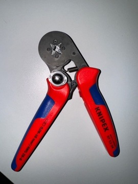 Zaciskarka Knipex do 16 mm² Szczypce do Zaciskania Tulejek w sześciokąt