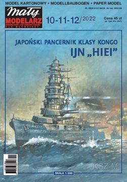Mały Modelarz Pancernik Hiei 10-11-12/2022 