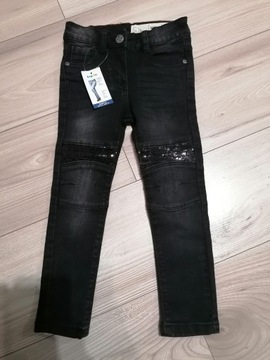 Spodnie jeans 104 nowe