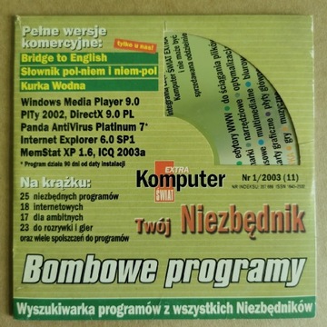 Komputer Świat Twój Niezbędnik 2003 1 CD