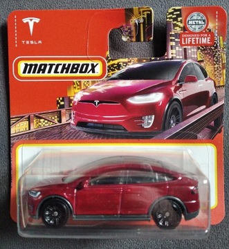 MATCHBOX . TESLA MODEL X . autko resorówka