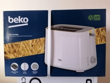 Toster opiekacz BEKO TAM 4220W Biały 