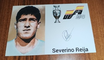 Severino Reija, autograf, mistrz Europy 