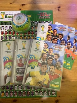 Zestaw z kartami piłkarskimi Mundial 2014 Brazylia