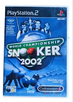 World Championship Snooker 2002 PS2 Pudełko 