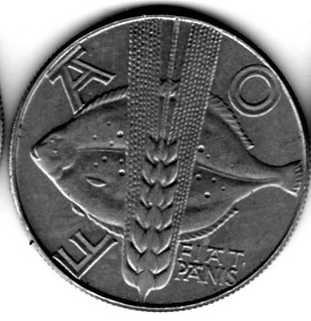 Polska 10 złotych, 1971 r - FAO