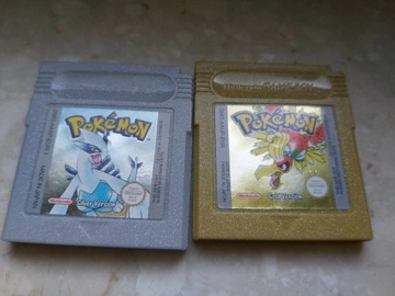 Pokemon Gold i Silver 1999r. ORYGINAŁY 