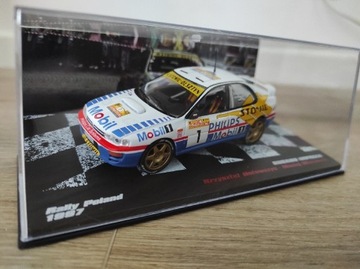 SUBARU RALLY CARS WRC RAJD POLSKI HOŁOWCZYC 1:43