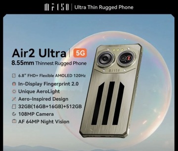 Nowość 2024 IIIF150 Air2 Ultra 5G 6.8” 120Hz AMOLED 16/512GB 108MP 