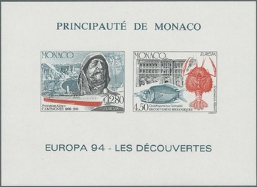 Monako 1994 - EUROPA CEPT, nowodruk ,Mi 2178-79**